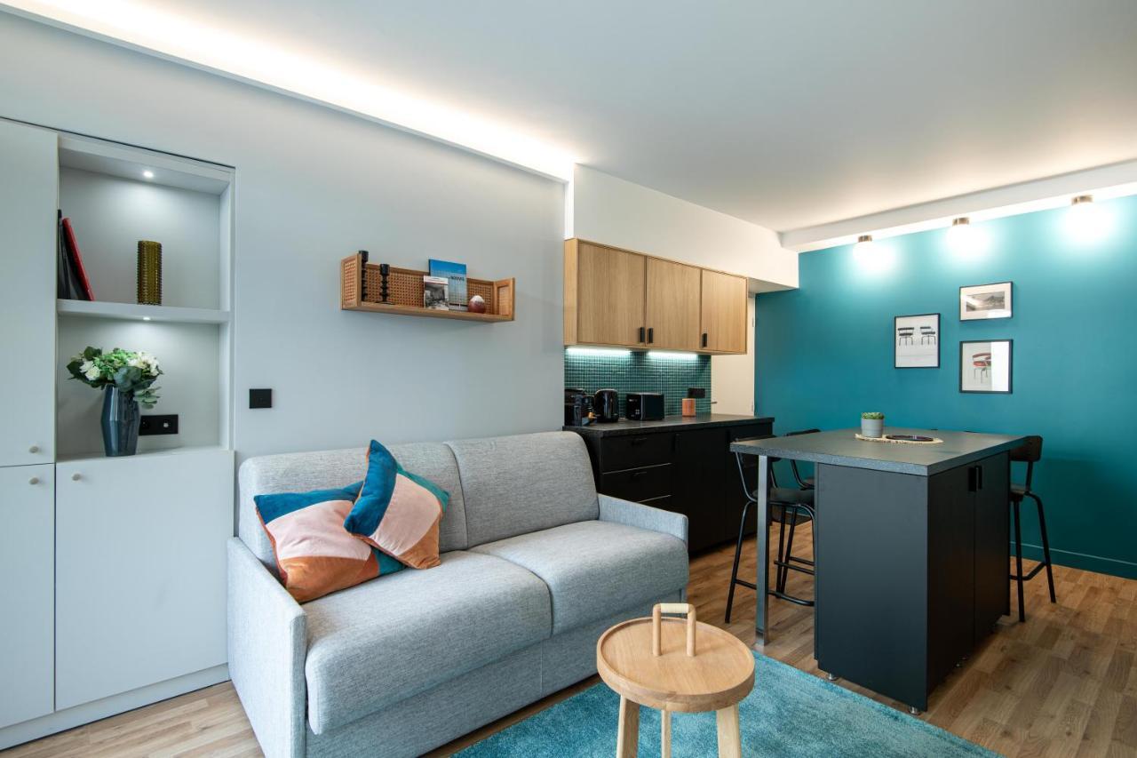 New - Superbe 1 Bdr Appt - Design 60'S - Paris 15E Apartment Exterior foto