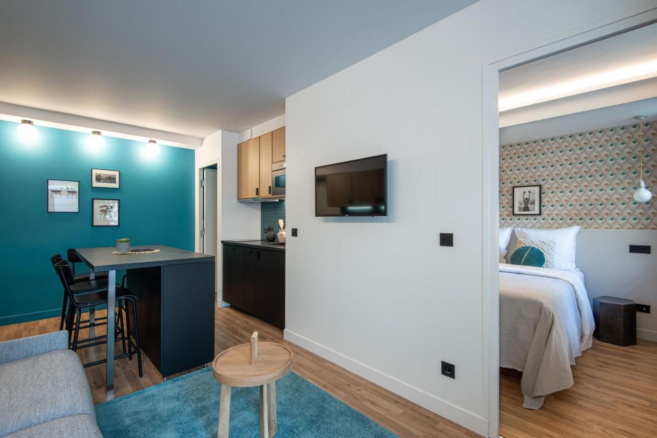 New - Superbe 1 Bdr Appt - Design 60'S - Paris 15E Apartment Exterior foto